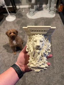 the majestic mane wall sconce