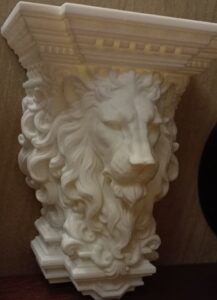 the majestic mane wall sconce