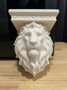 the regal lion wall sconce