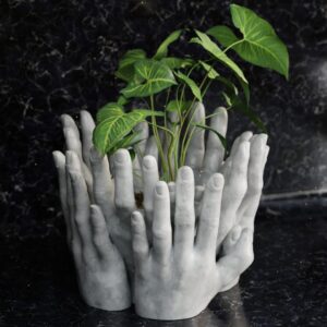 multi hands vase