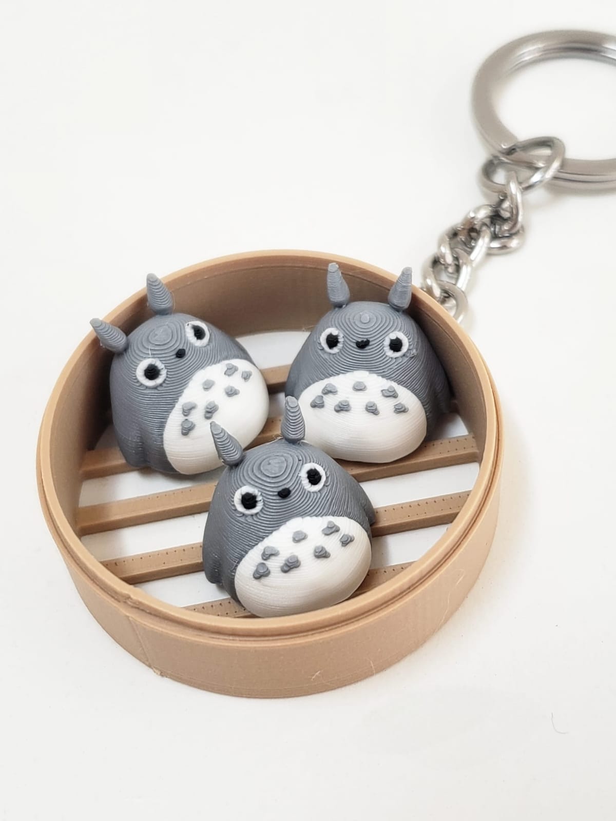 totoro bun fidget keychain totoro bun fidget keychain
