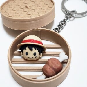 luffy fidget keychain
