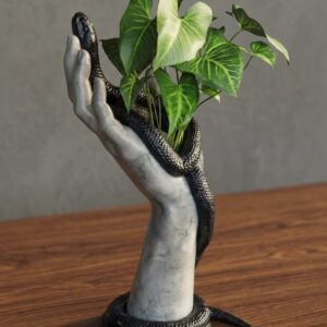 snake vase